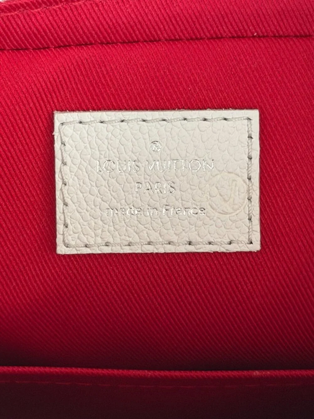 Louis Vuitton White Damier Spray Trio Messenger Bag